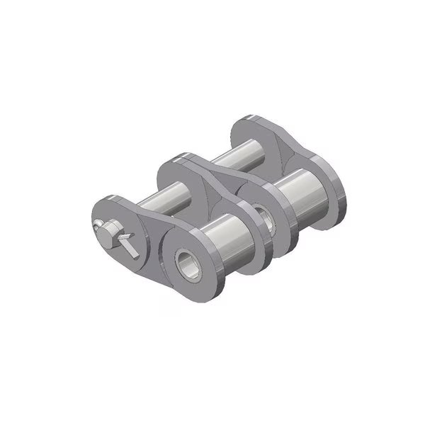 160-2 Ol Cp Type ASME/ANSI Std Roller Chain, Double Strand, 2